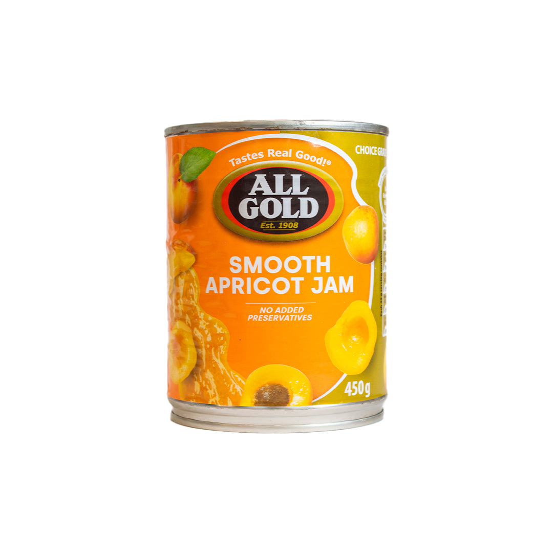 All Gold Smooth Apricot Jam 450g