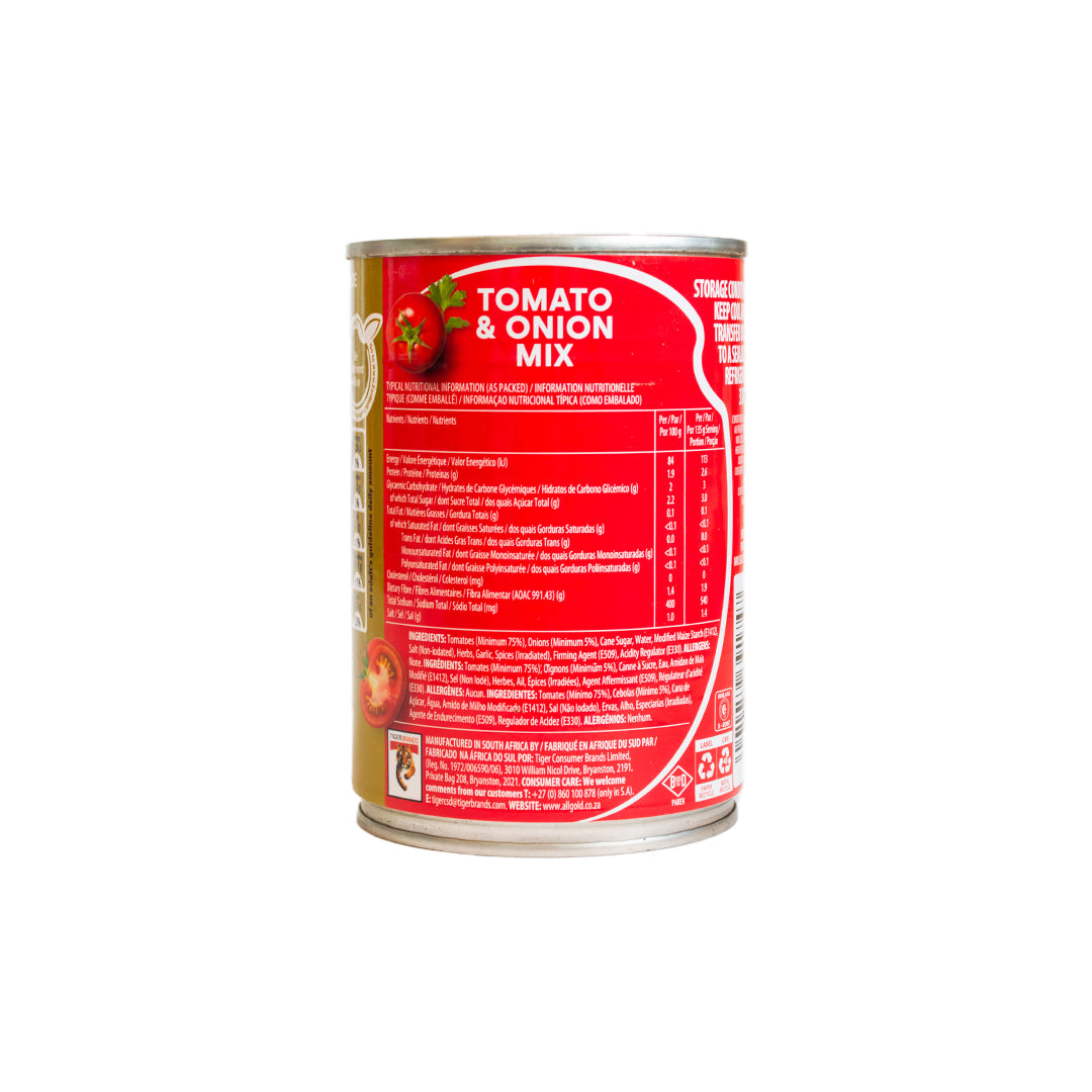 All Gold Tomato & Onion Mix 410g