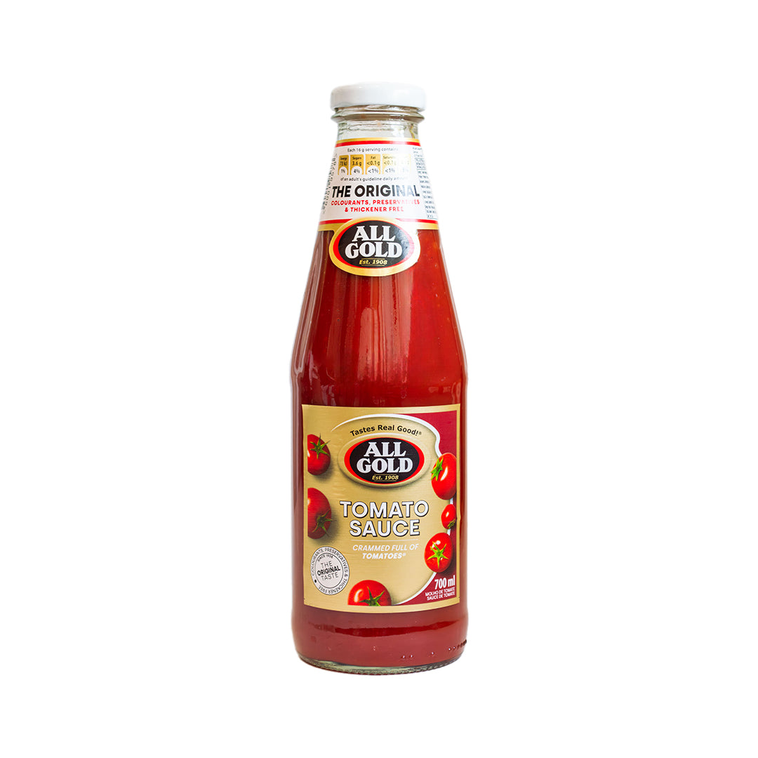 All Gold Tomato Sauce Glass Bottle 700ml