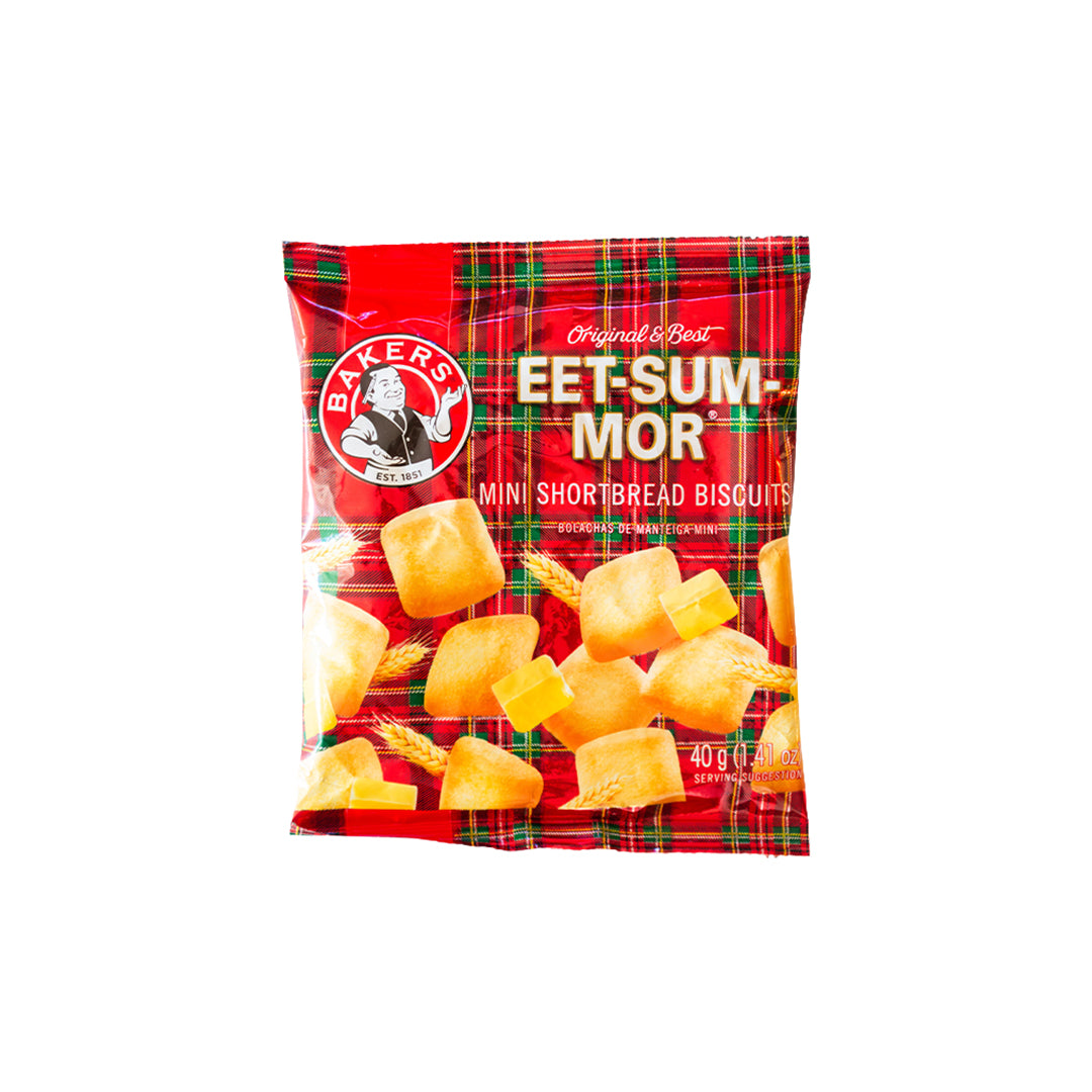 Bakers Eet-Sum-Mor Mini Shortbread Biscuits 40g