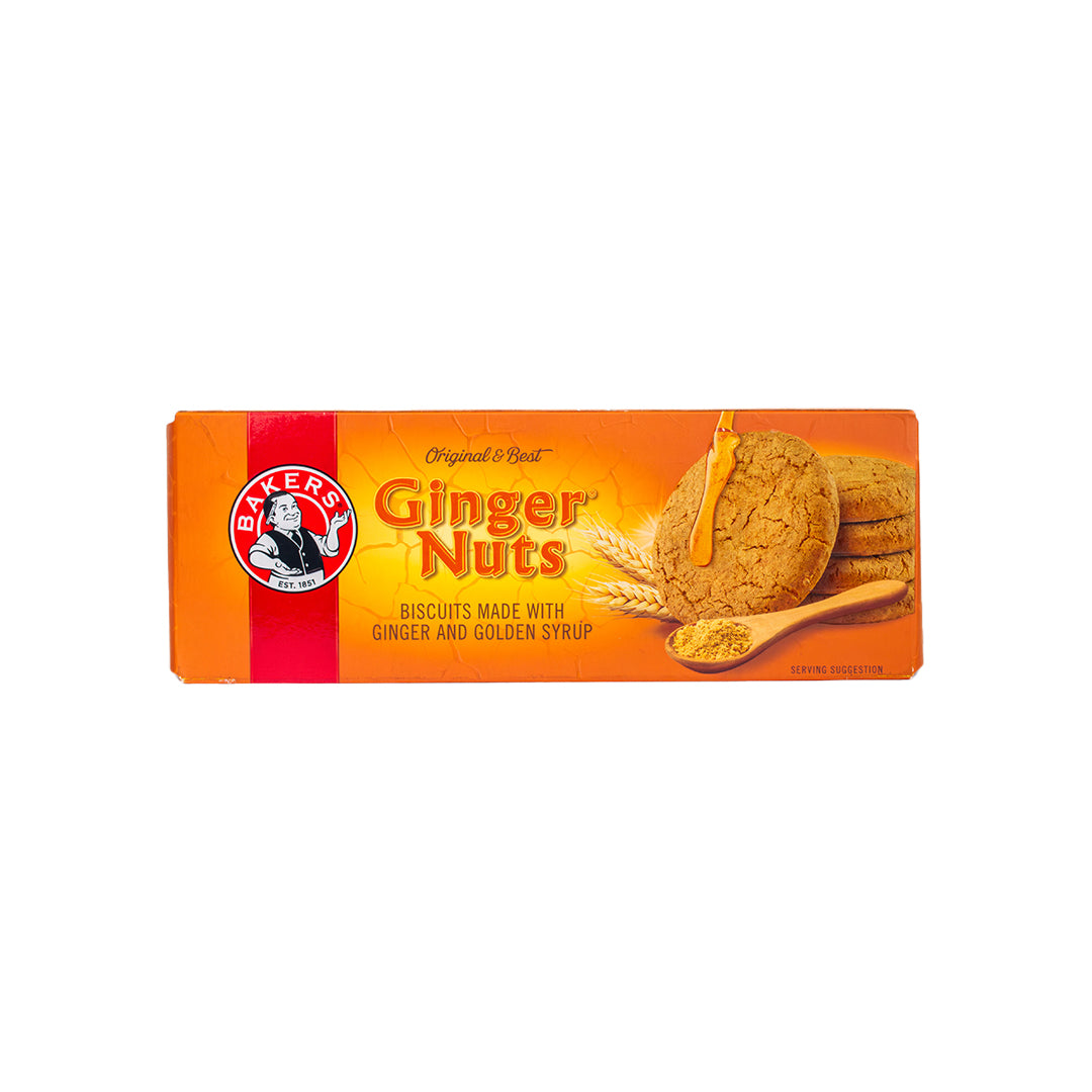 Bakers Ginger Nuts Biscuits 190g