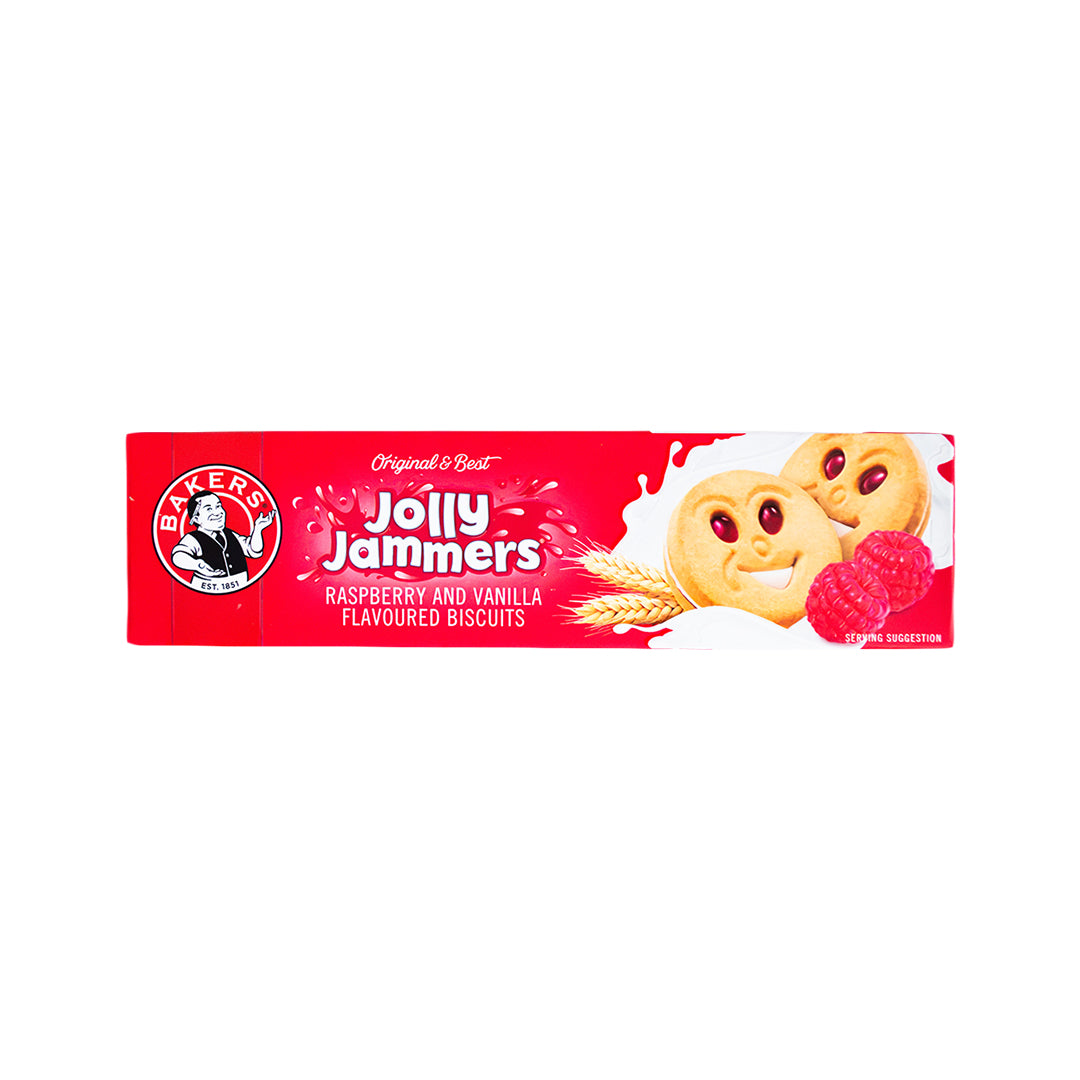 Bakers Jolly Jammers Raspberry 200g