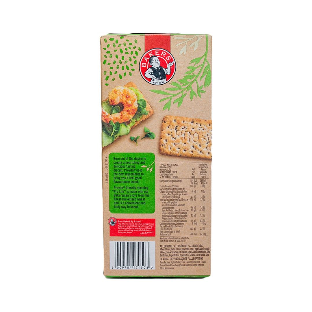 Bakers Provita Ancient Grains Crispbread 250g