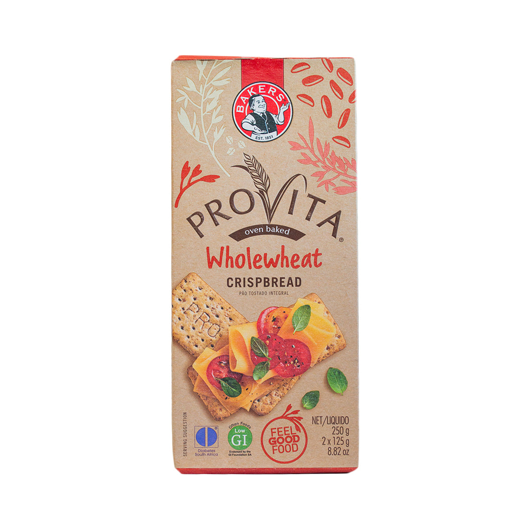 Bakers Provita Wholewheat Crispbread 250g