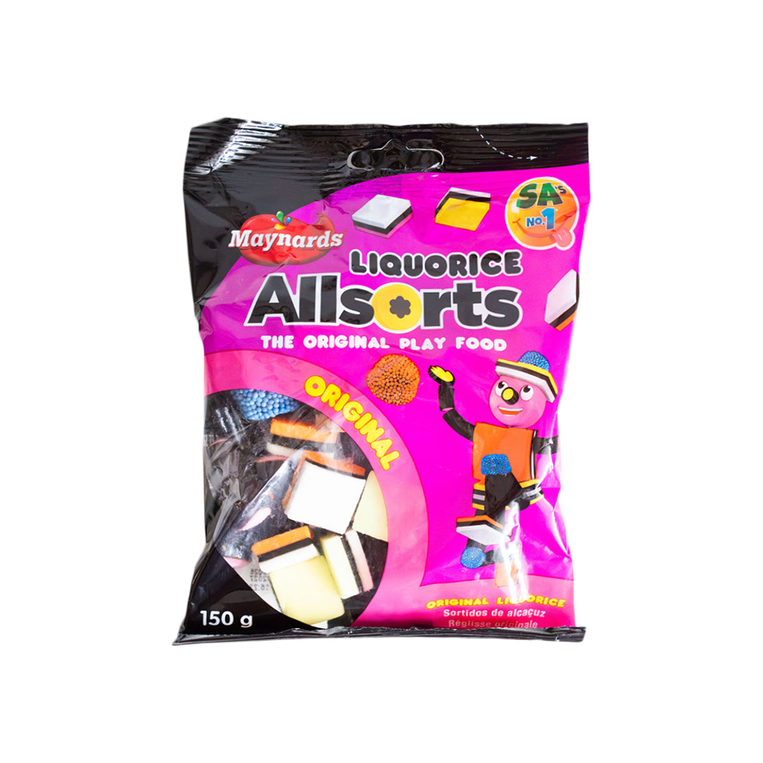 Maynards Original Liquorice Allsorts 150g