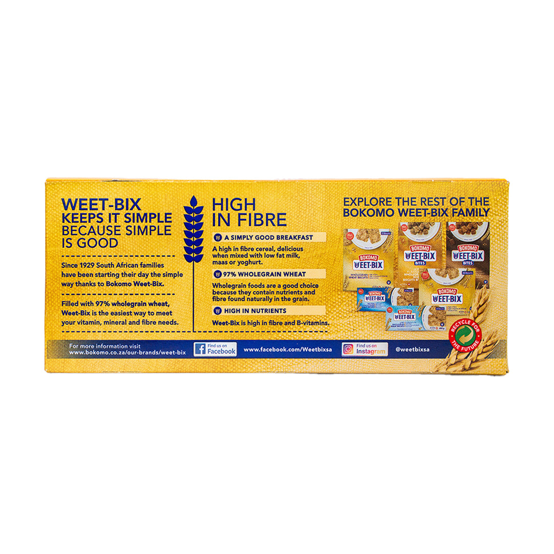 Bokomo Weet-Bix Wholegrain Wheat Biscuits 450g