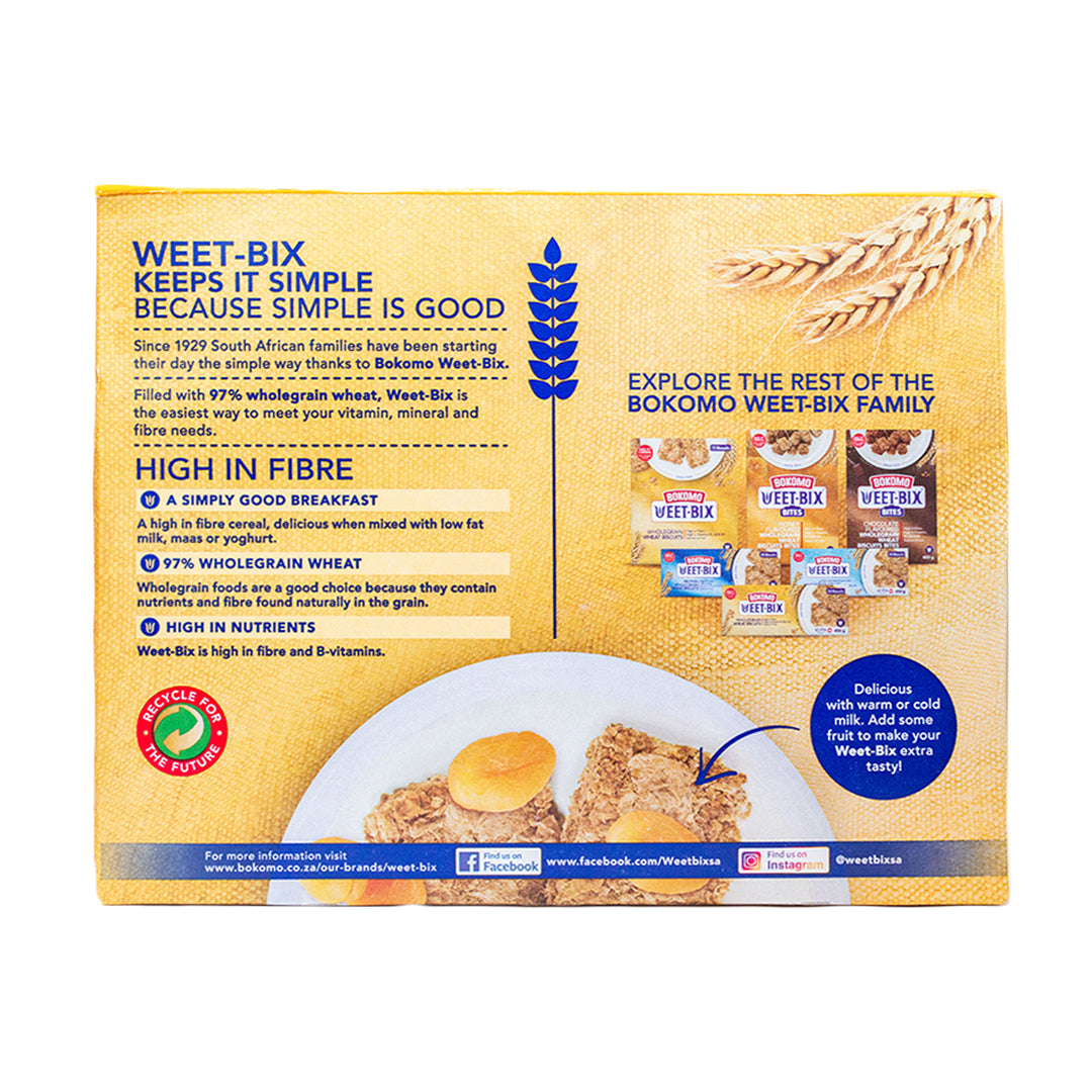 Bokomo Weet-Bix Wholegrain Wheat Biscuits 900g