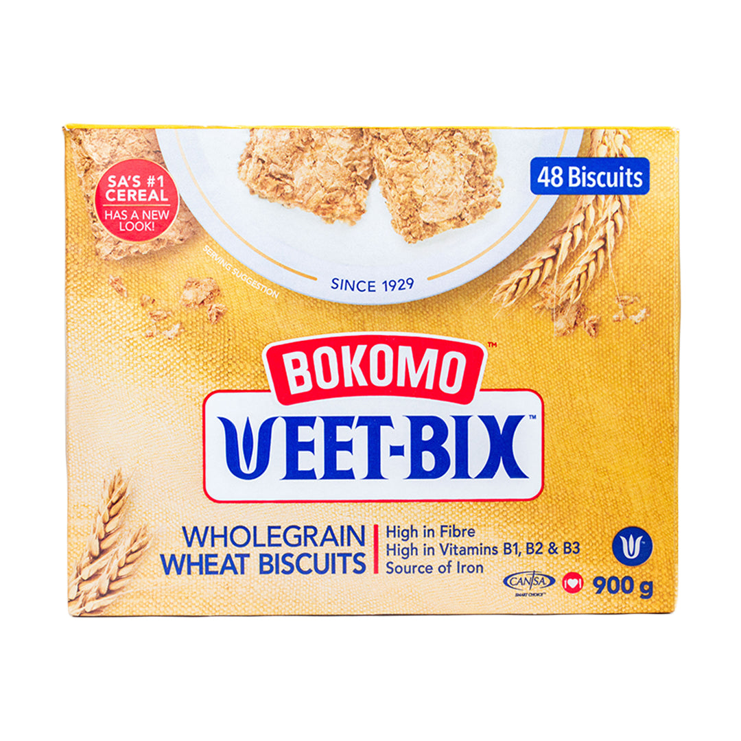 Bokomo Weet-Bix Wholegrain Wheat Biscuits 900g