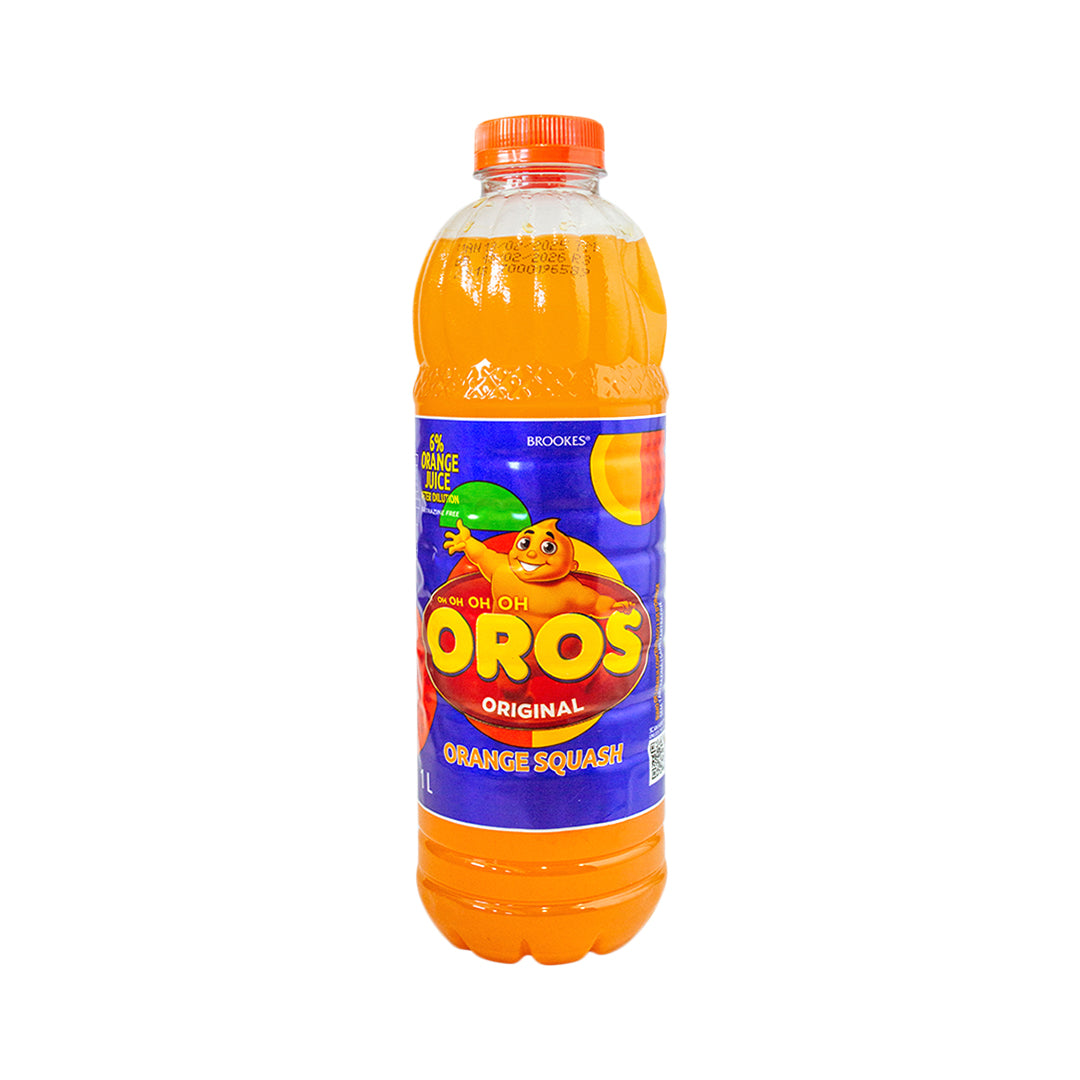 Brookes Oros Original Orange Squash 1L
