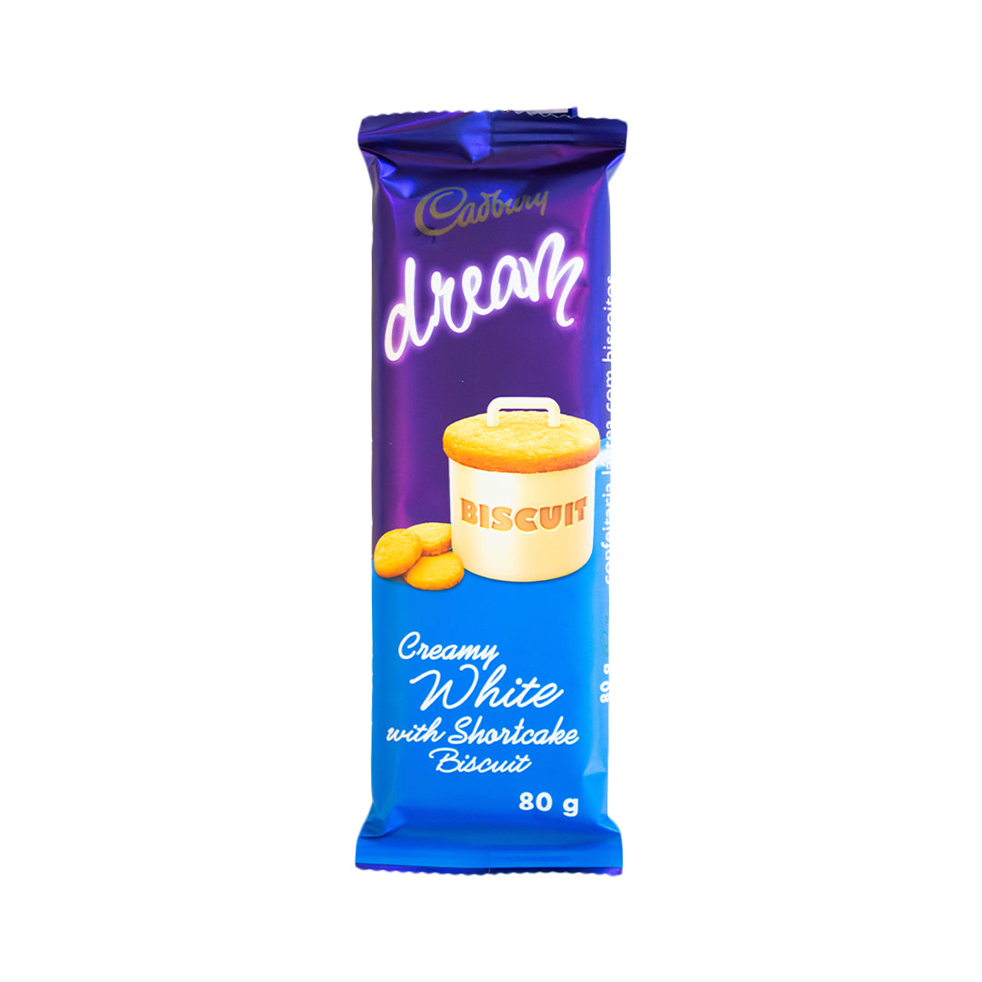 Cadbury Dream with Shortcake Biscuit 80g