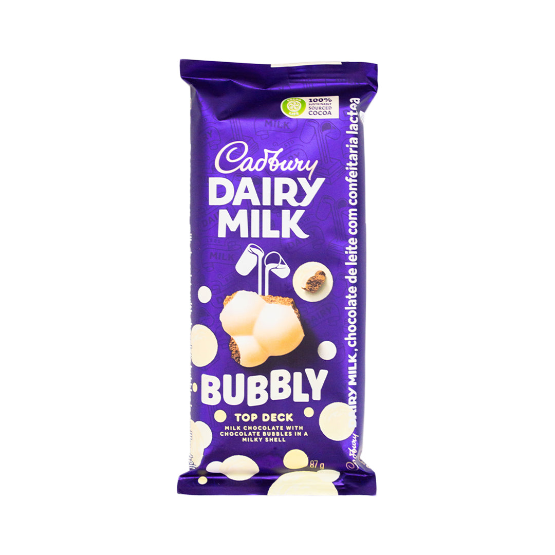 Cadbury Bubbly Top Deck Chocolate 87g