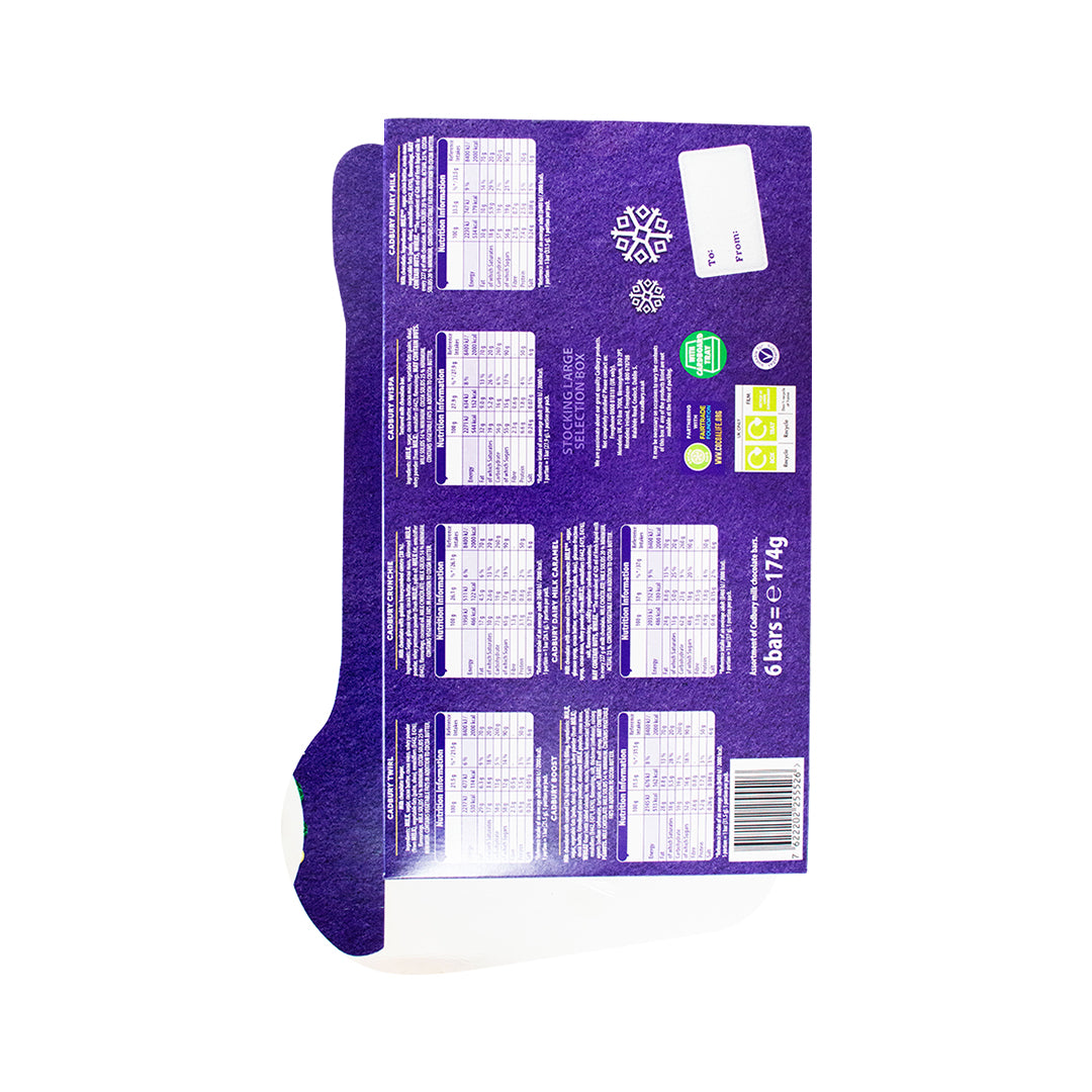 Cadbury Christmas Stocking Chocolate Box 174g