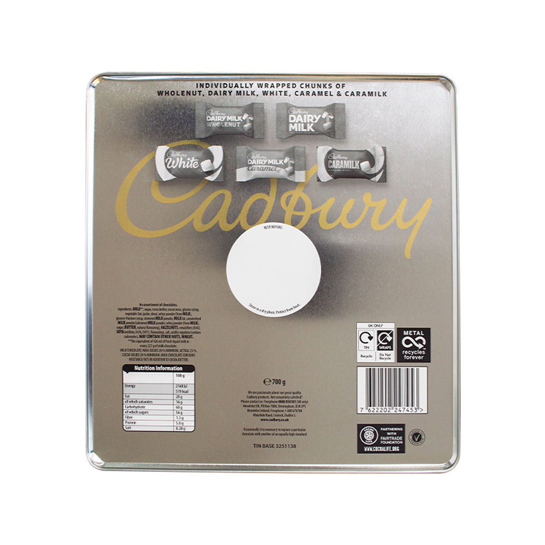 Cadbury Christmas Chocolate Tin 700g