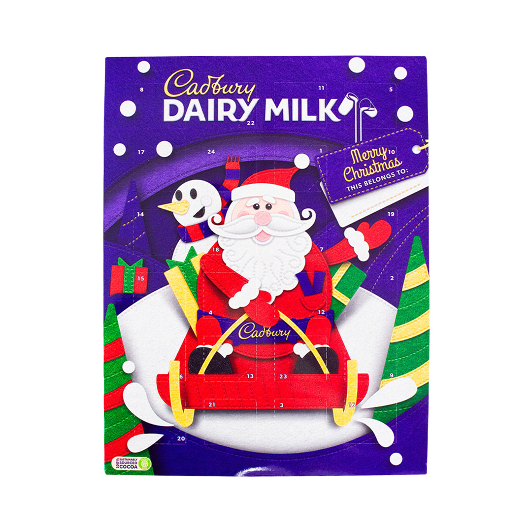 Cadbury Dairy Milk Advent Calendar 90g