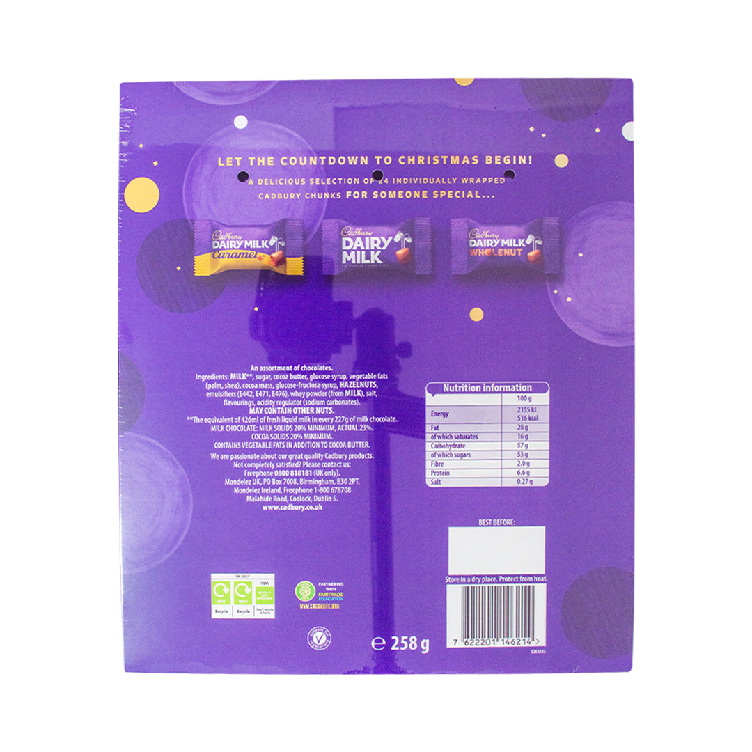 Cadbury Dairy Milk Trio Advent Calendar 258g