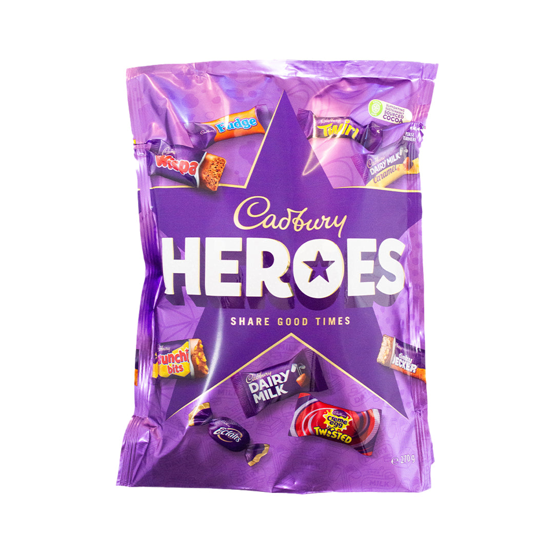 Cadbury Heroes Chocolate Bag 270g