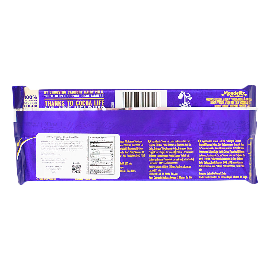 Cadbury Top Deck Chocolate 150g