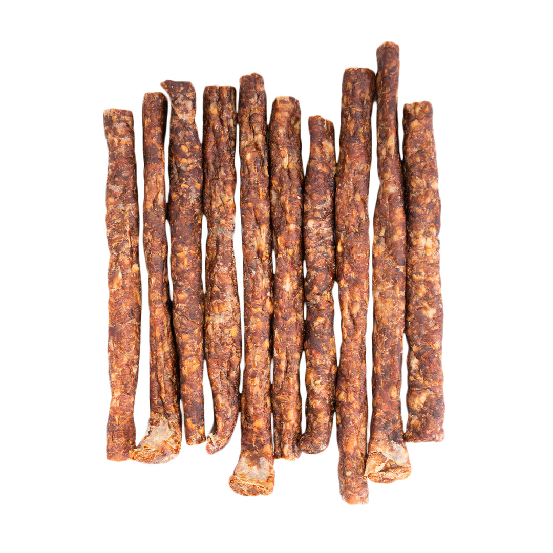 Spicy chili South African droewors