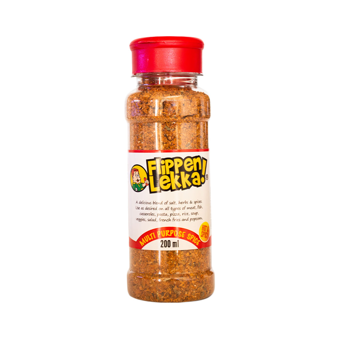 Flippen Lekka! Hot & Spicy Multi Purpose Spice 200ml