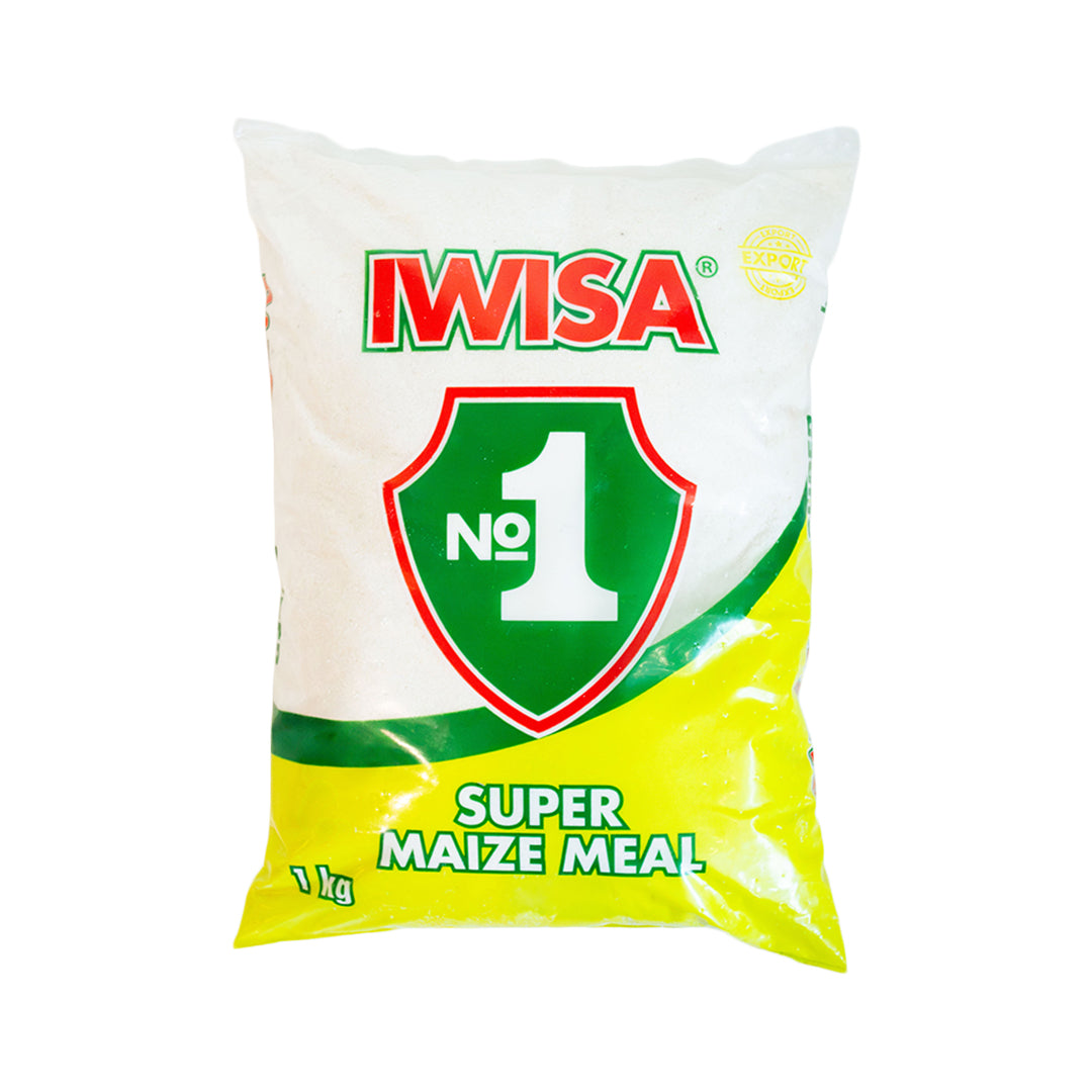 IWISA Super Maize Meal Plastic Bag 1kg
