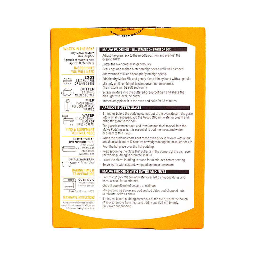 Ina Paarman's Sticky Malva Pudding 500g
