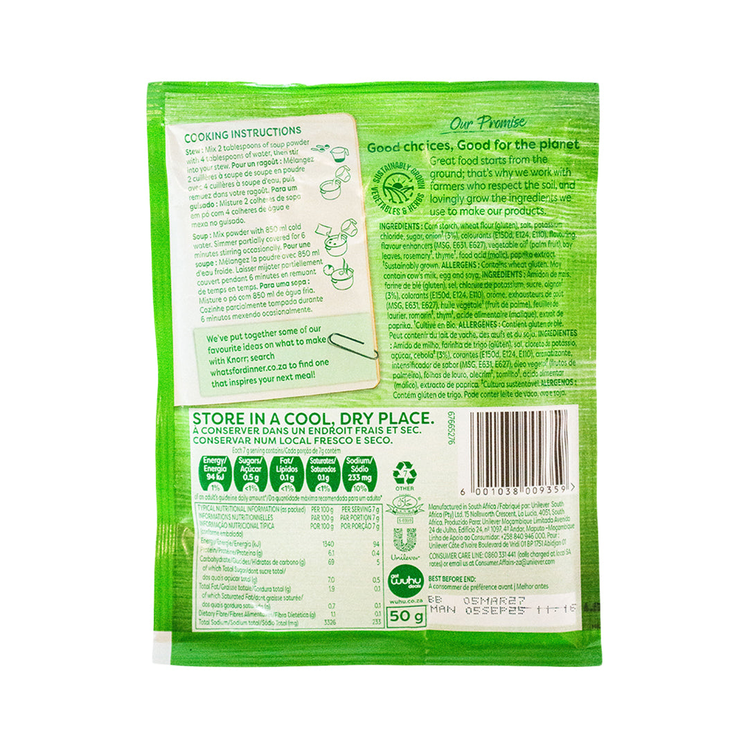 Knorr Brown Onion Soup 50g