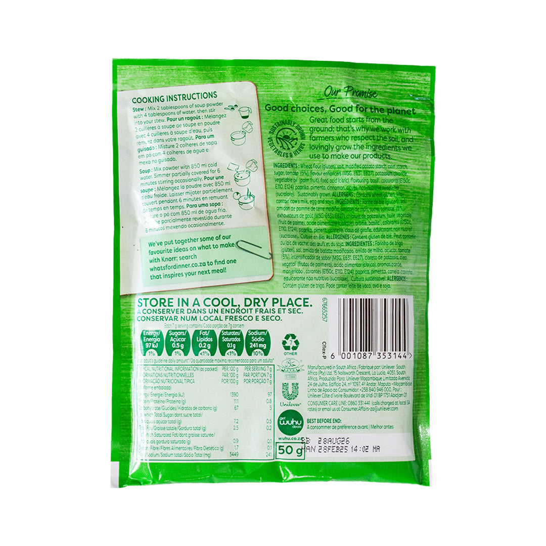 Knorr Cream of Tomato Soup 50g