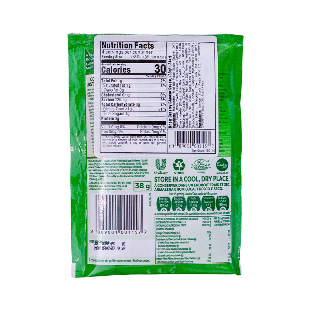Knorr Creamy Cheese Sauce 38g