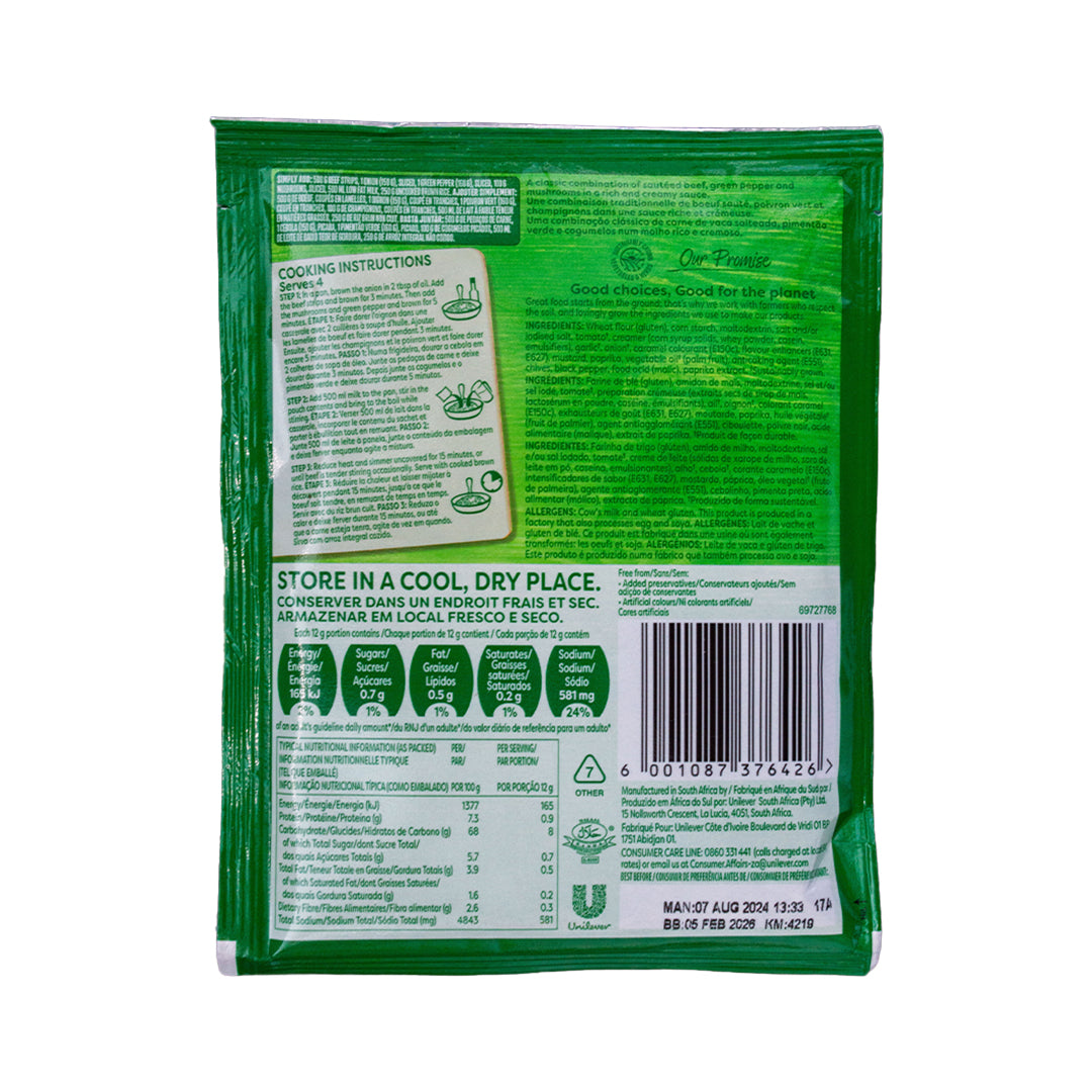 Knorr Dry Cook-in-Sauce Beef Stroganoff 48g