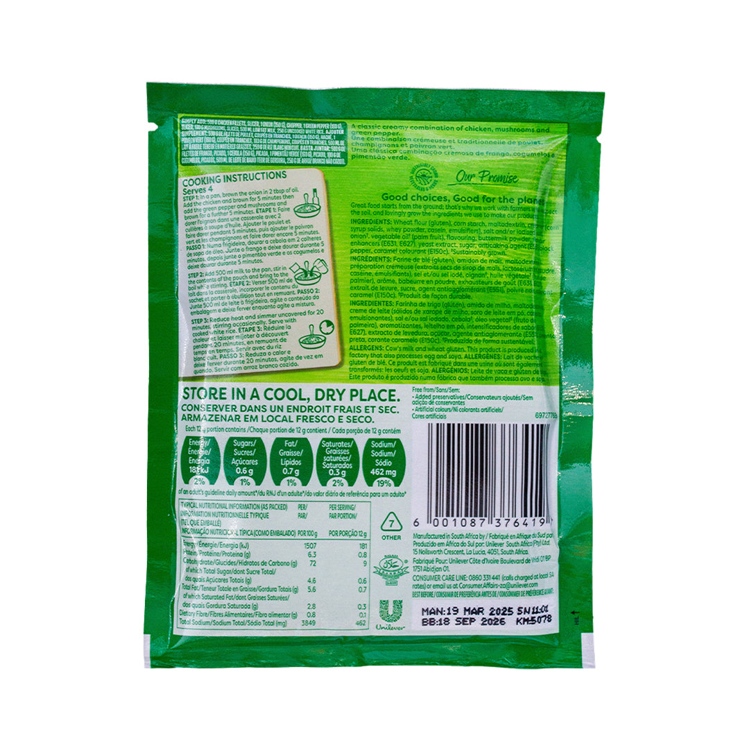 Knorr Dry Cook-in-Sauce Chicken a la King 48g
