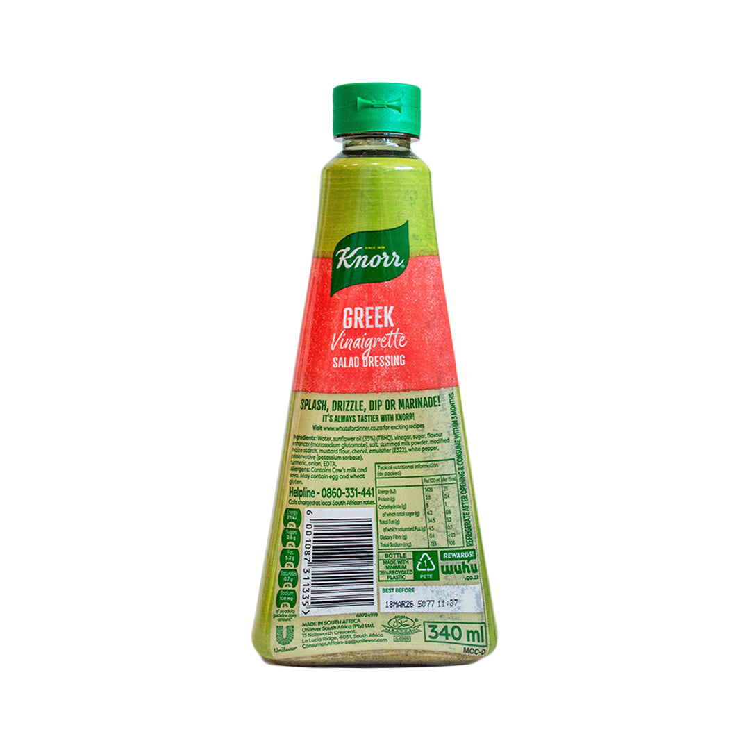 Knorr Greek Vinaigrette Salad Seasoning 340ml