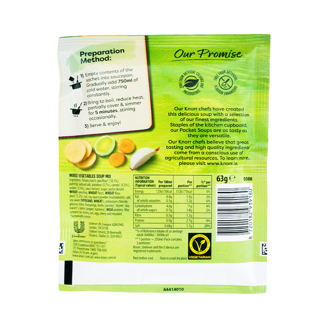Knorr Thick Vegetable Soup 63g