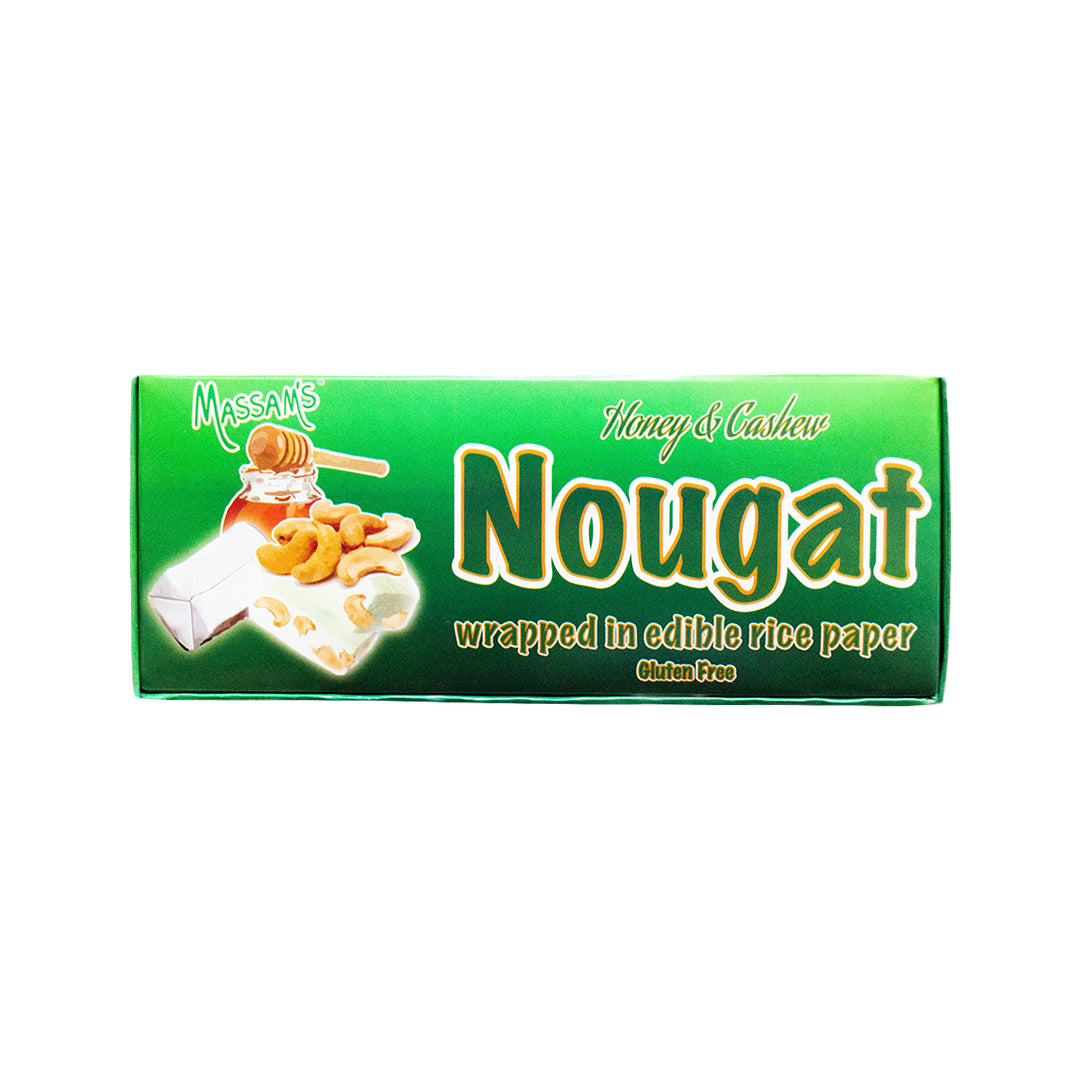 Massam's Honey & Cashew Nougat Box 150g