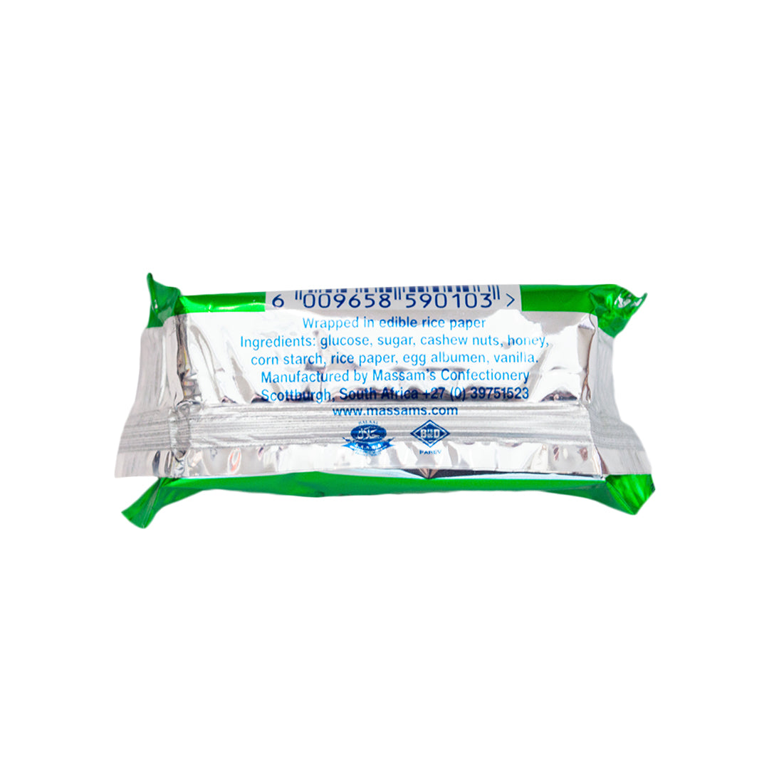 Massam's Honey & Cashew Nougat 25g