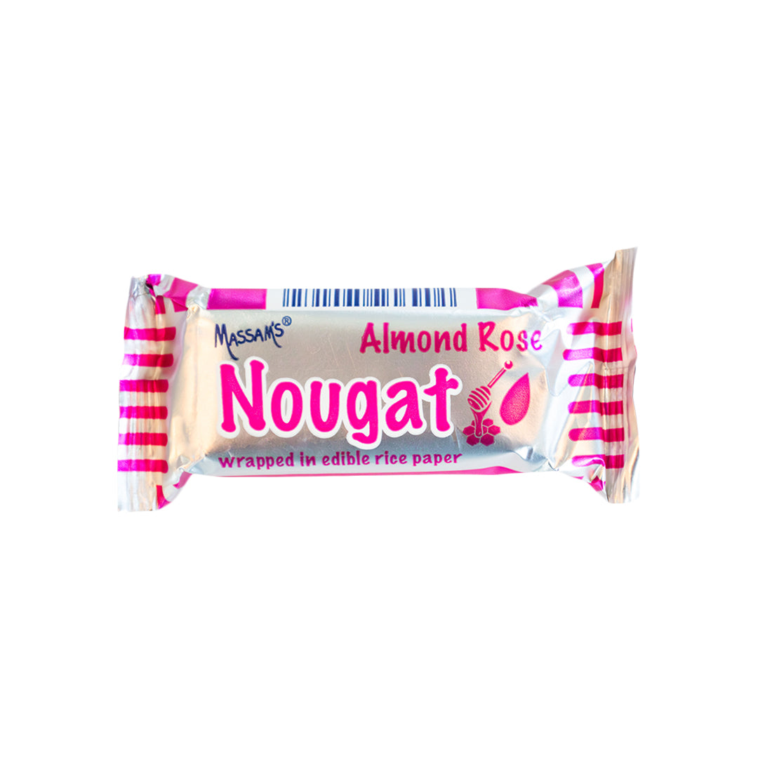 Massam's Almond Rose Nougat 25g