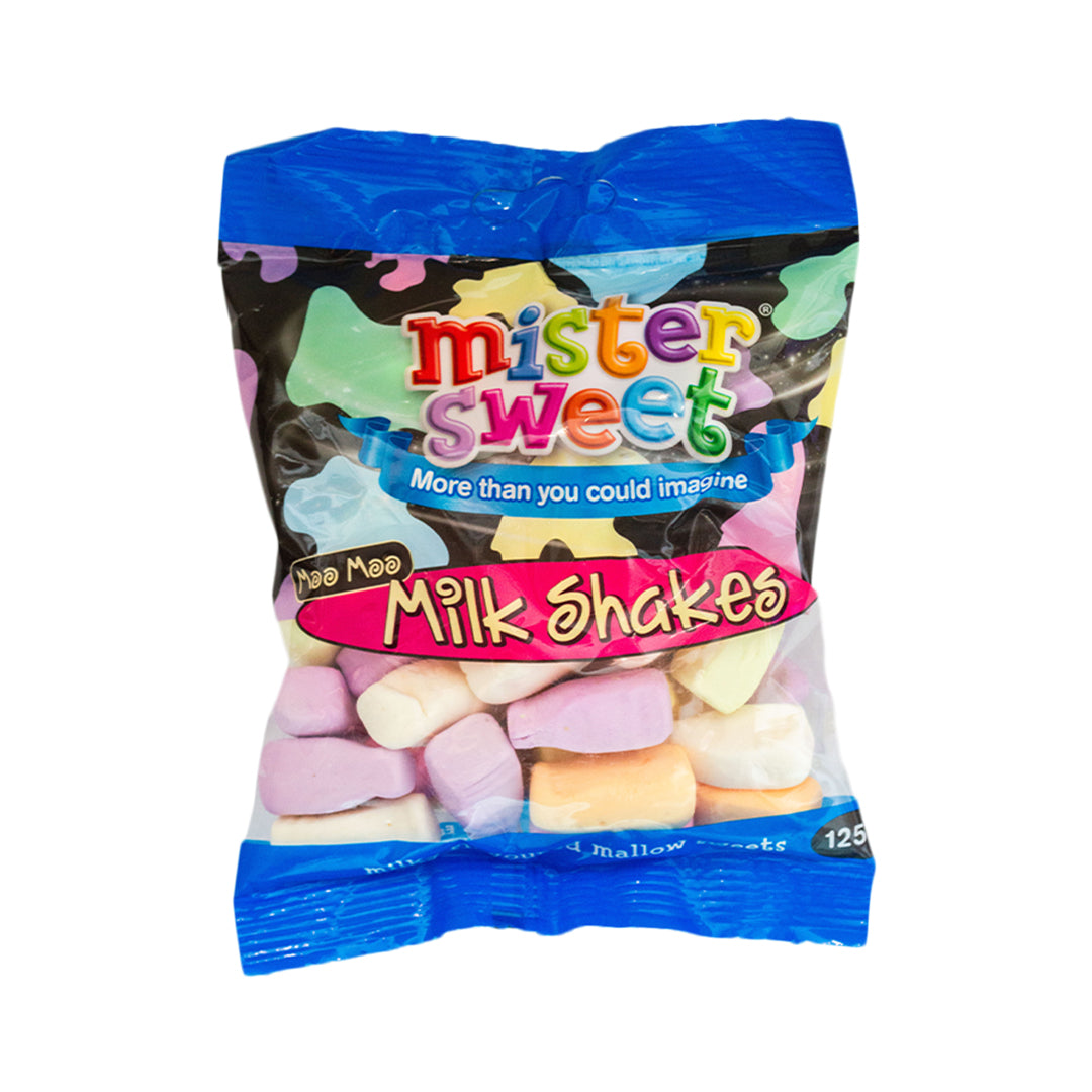 Mister Sweets Moo Moo Milk Shakes 125g