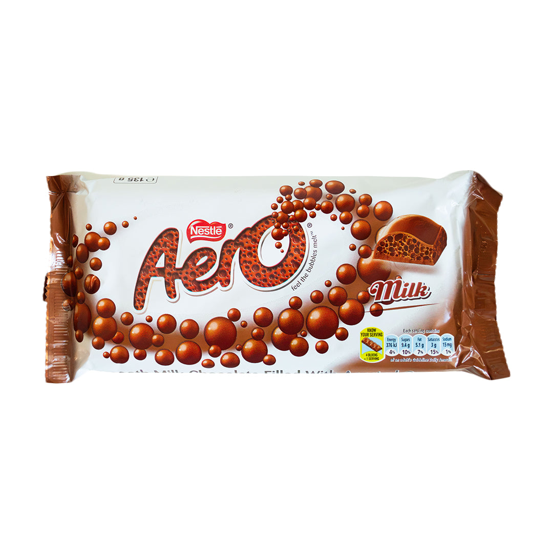 Nestle Aero Milk Chocolate 135g