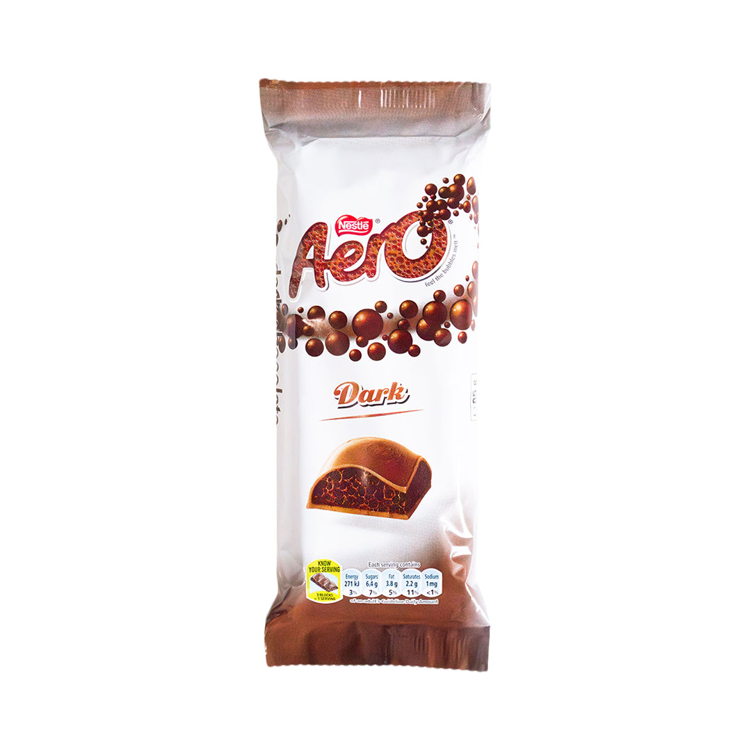 Nestle Aero Dark Chocolate 85g