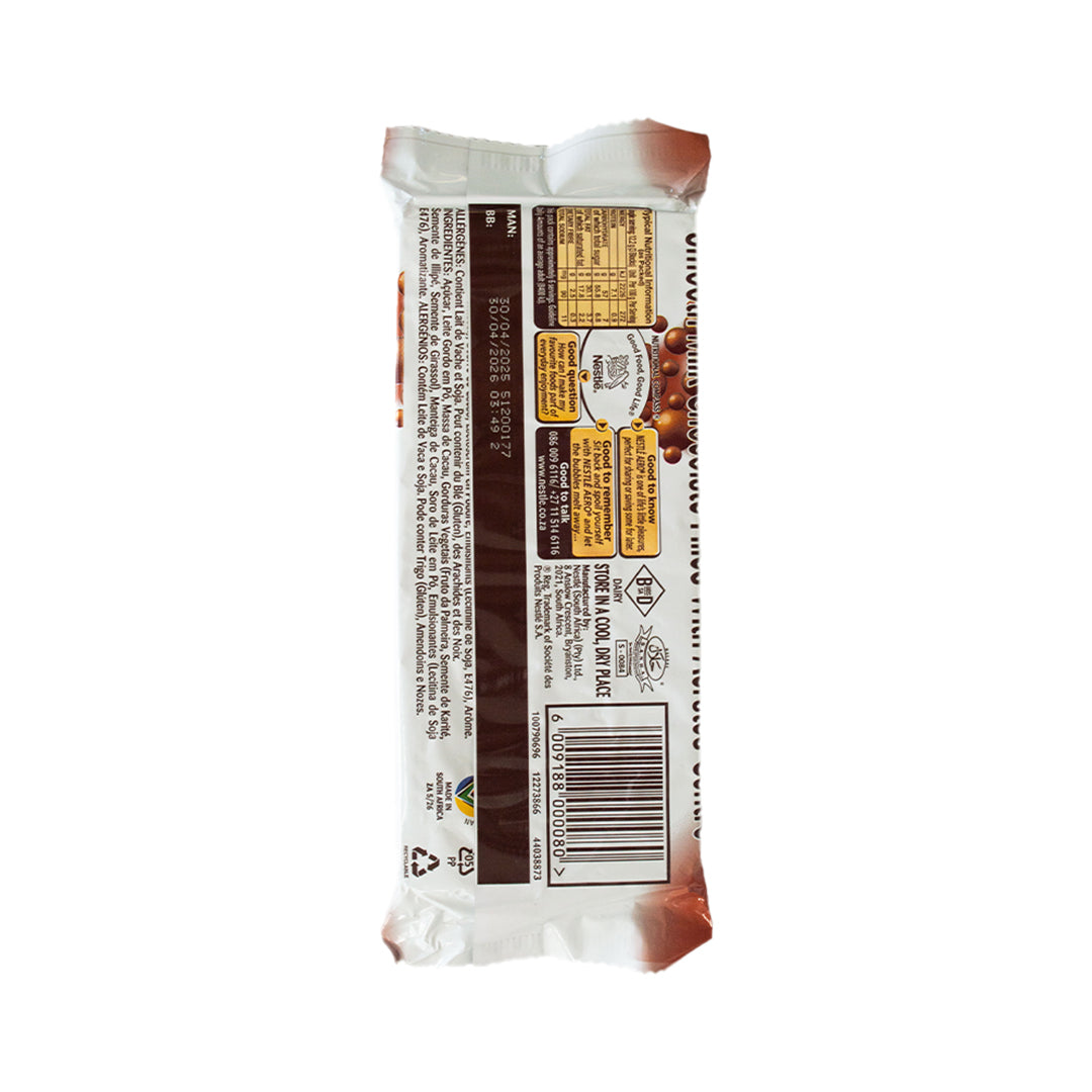 Nestle Aero Milk Chocolate 85g