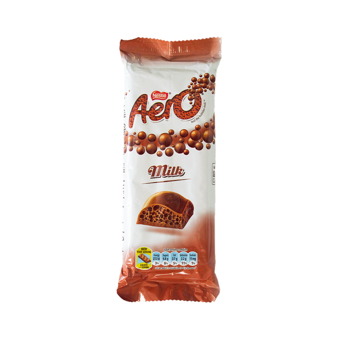 Nestle Aero Milk Chocolate 85g
