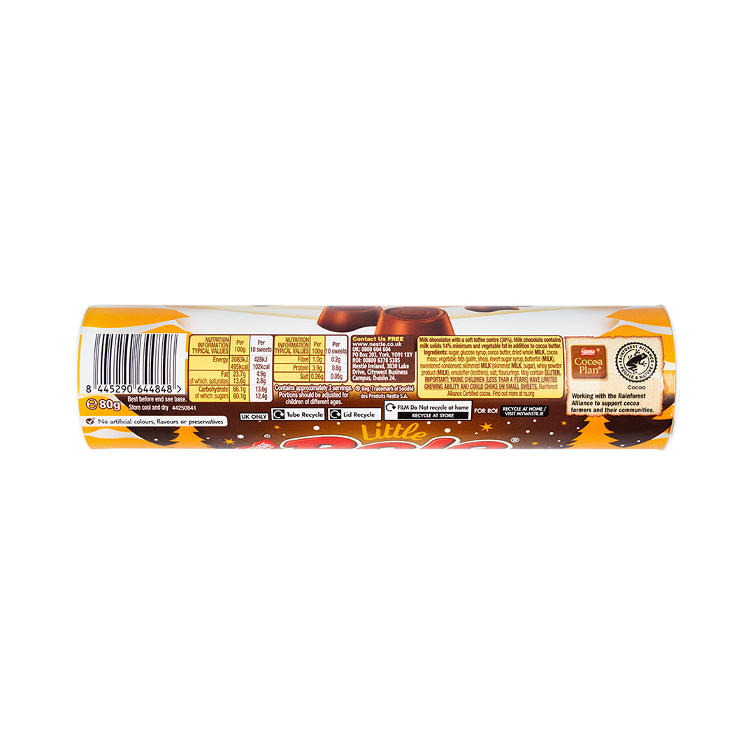 Nestle Little Rolo Tube Christmas Chocolate 80g