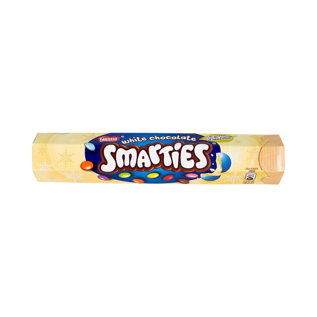 Nestle Smarties White Chocolate Large Hexagon Tube 120g