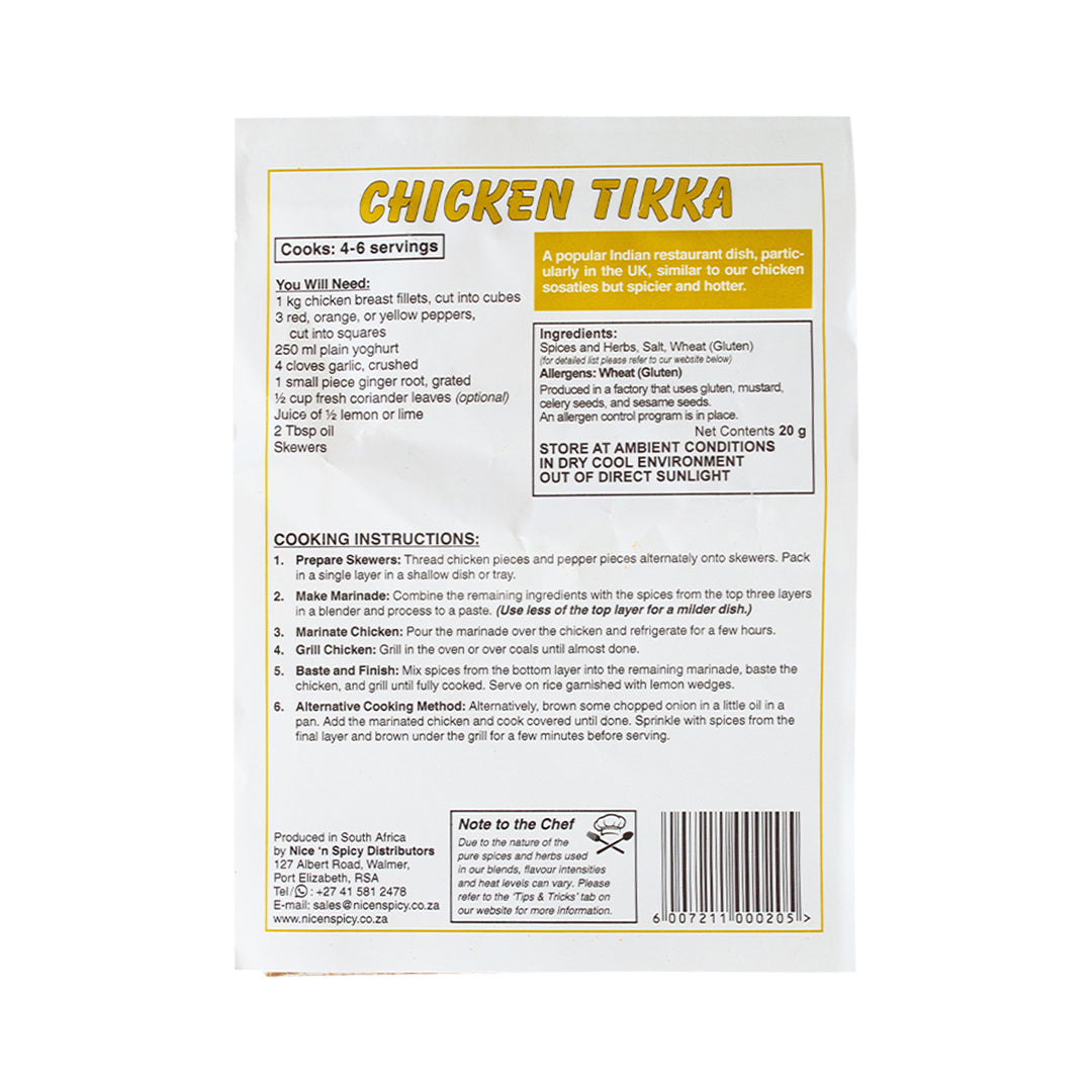 Nice 'N Spicy Chicken Tikka 20g