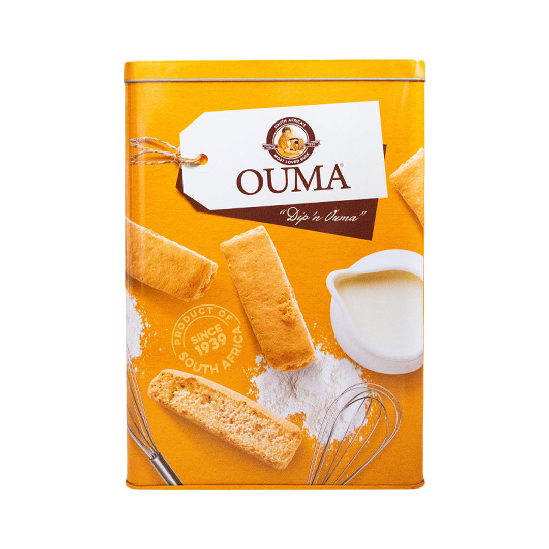 Ouma Rusks Branded Empty Tin Collectible