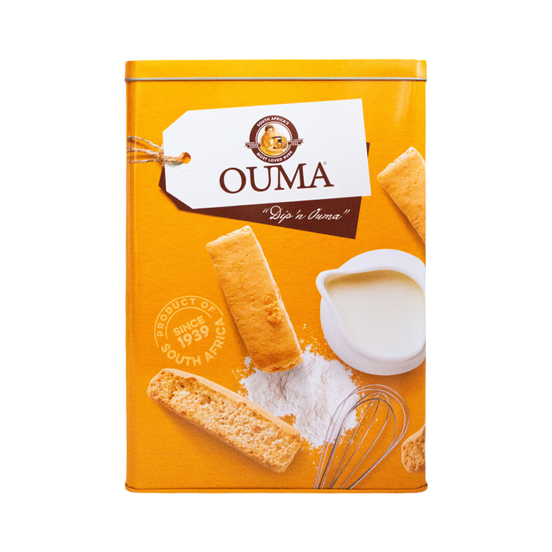 Ouma Rusks Branded Empty Tin Collectible