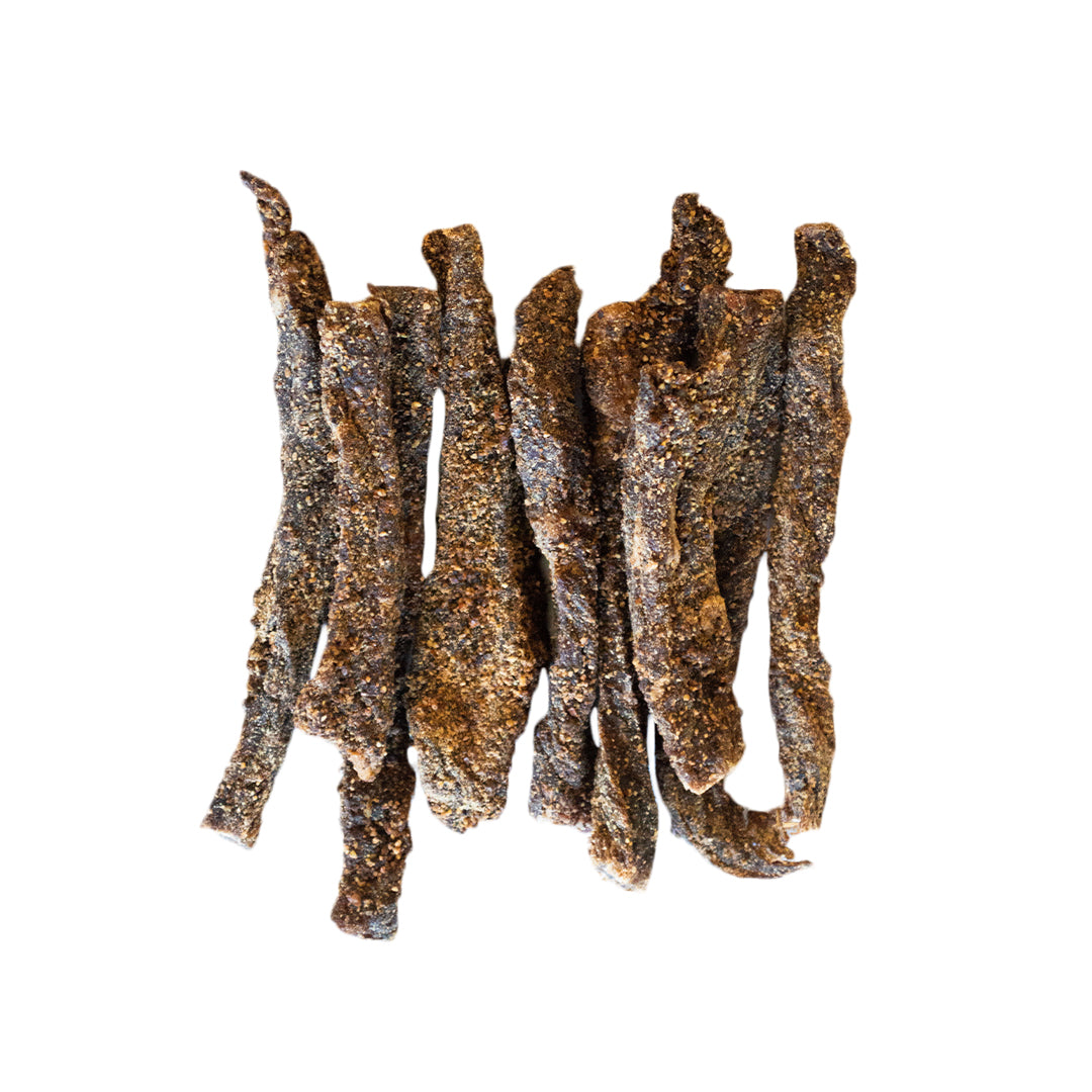 Pepper flavored South African meat snack sticks