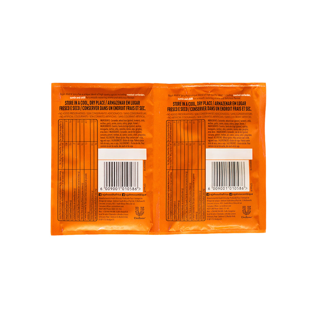 Robertsons Rajah Mild & Spicy Curry Powder 7g