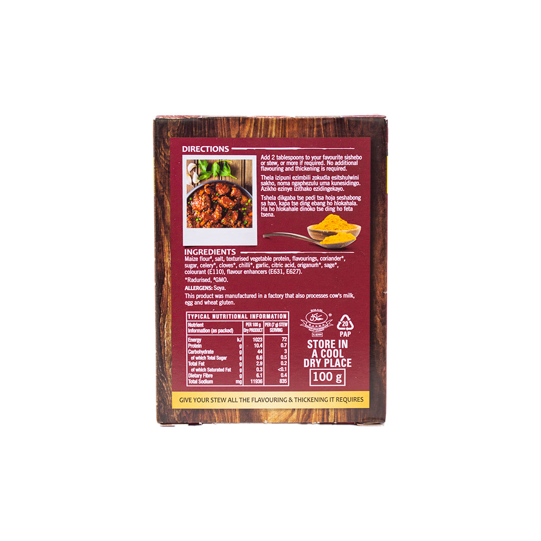 Robertsons Jikelele Sishebo Mix With Steak & Chops Spice 100g