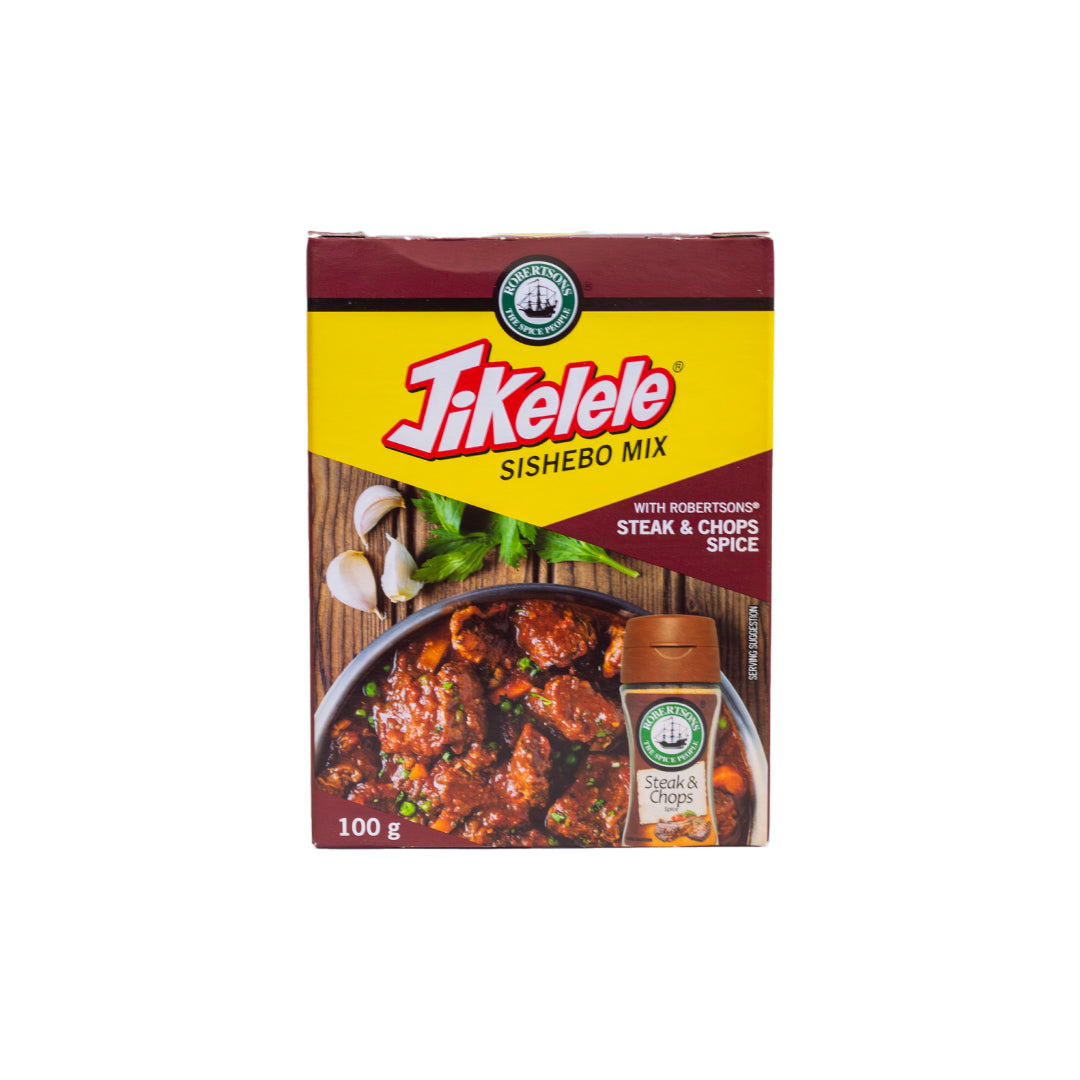 Robertsons Jikelele Sishebo Mix With Steak & Chops Spice 100g