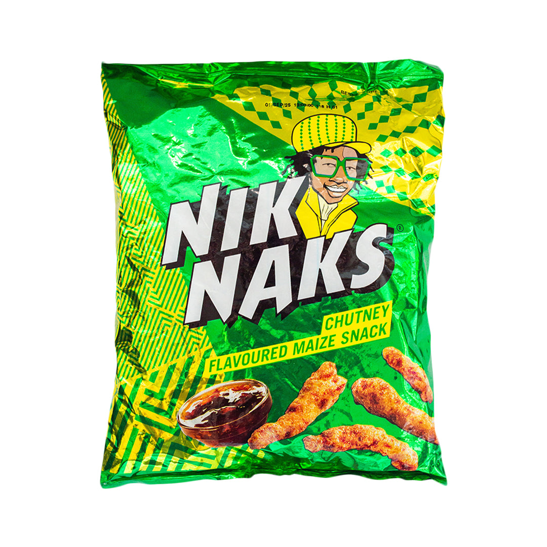 Simba Nik Naks Chutney Flavoured Maize Snack 135g